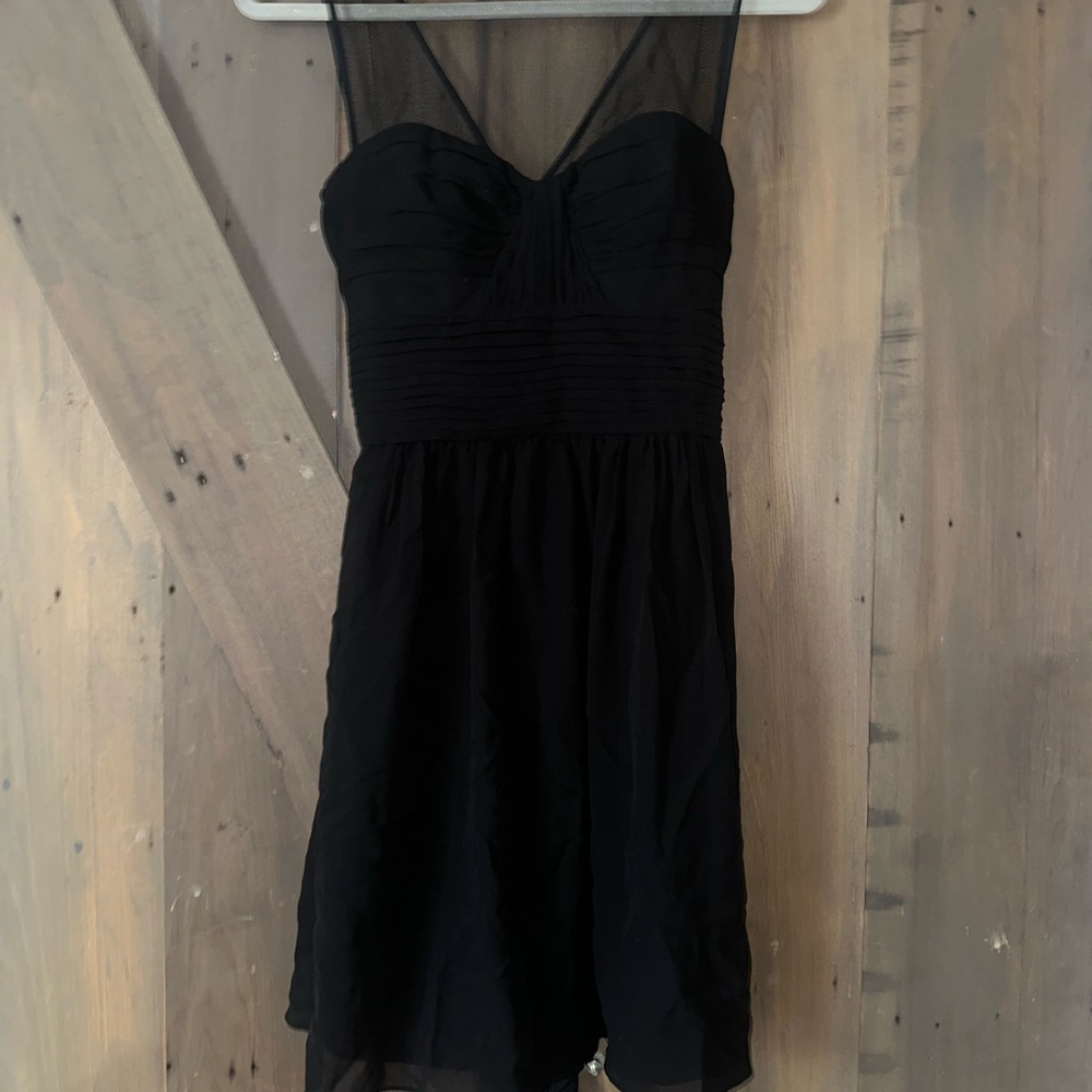 BCBGMaxAzria Black Strapless Dress Timeless Elegance